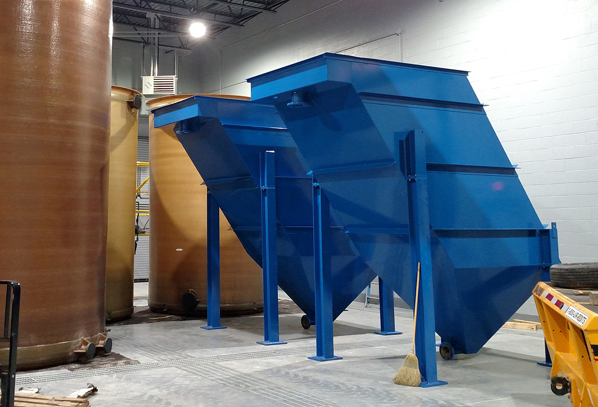 installing clarifiers